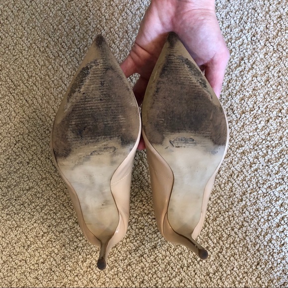 Steve Madden Nude Stiletto Heels - Picture 4 of 5